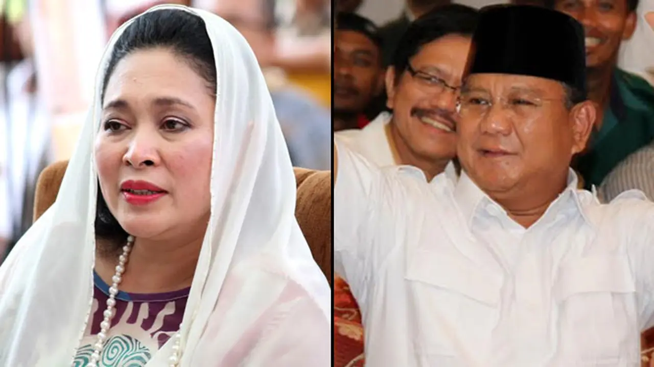 Prabowo - Titiek Soeharto