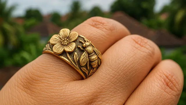 Jari Gendut Cocok Pakai Cincin Model Apa/Ilustrasi gambar oleh AI