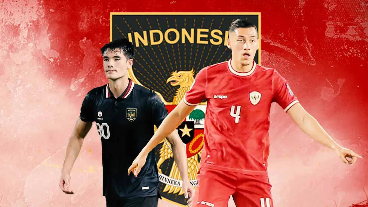 Timnas Indonesia - Twin Tower Jay Idzes dan Elkan Baggott