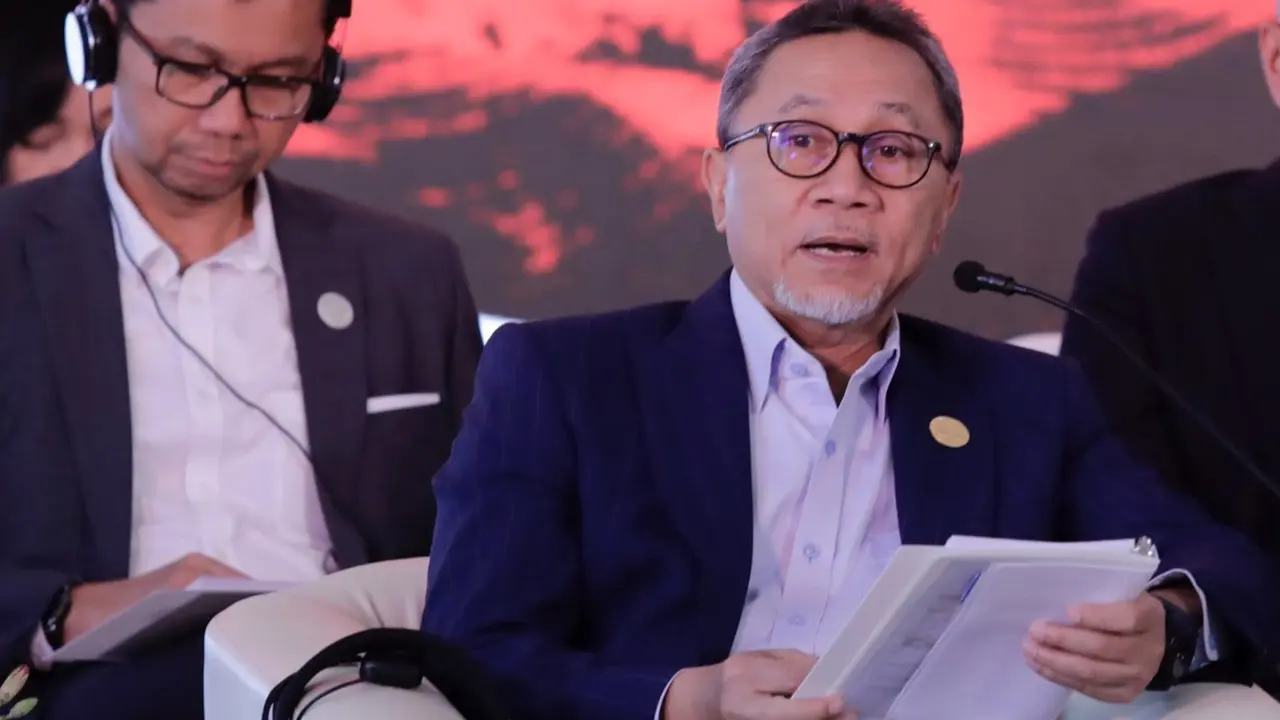 Menteri Perdagangan yang juga Ketua Umum PAN Zulkifli Hasan