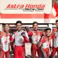 Astra Honda Racing Team mempresentasikan pembalap untuk musim 2024. (Dok AHRT)