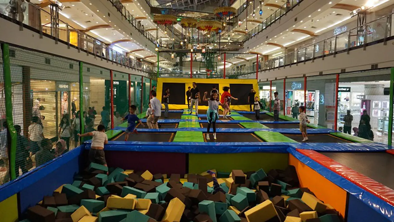Mall di Jakarta Ini Buka Taman Trampolin Sambut Libur Panjang