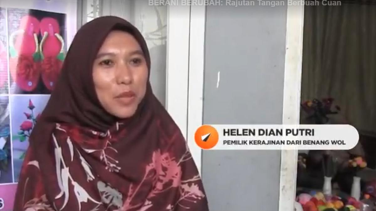 BERANI BERUBAH: Dari Iseng Jadi Cuan Berkat Kerajinan Benang Wol