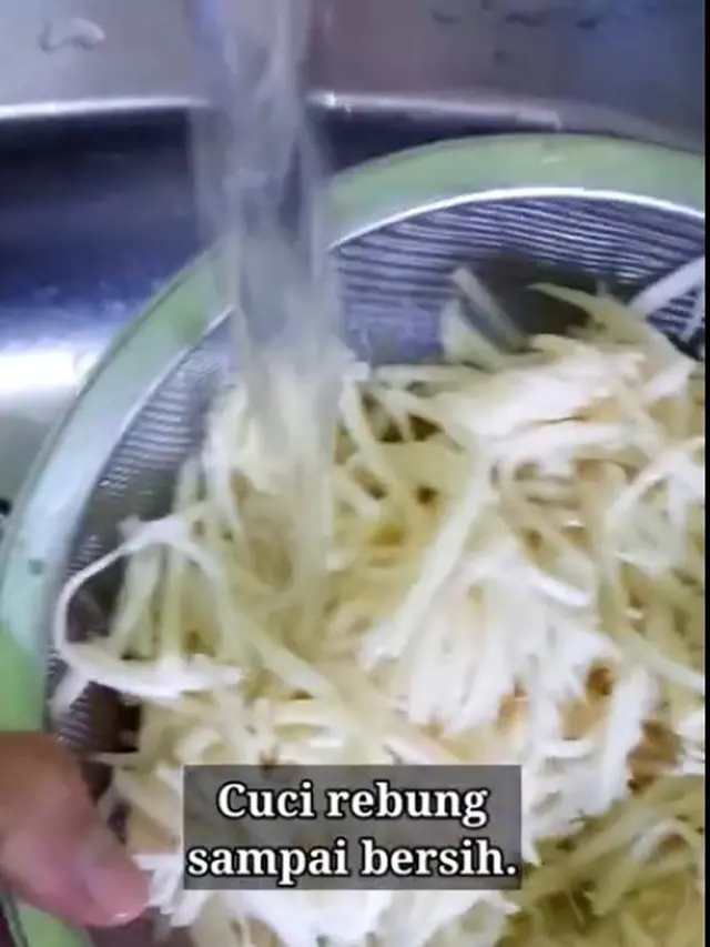 Tanpa Dikasih Garan, Begini Cara Bikin Rebung Biar Tidak Bau Pesing