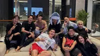 Reza Arap Gelar Syukuran Rumah Baru, Dihadiri Para Sahabat