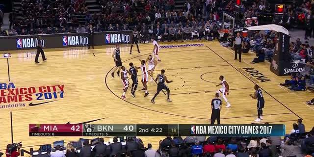 VIDEO: Game Recap NBA 2017-2018, Heat 101 vs Nets 89