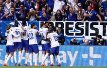 FOTO: Berkah Gol Bunuh Diri, Prancis Tumbangkan Belgia dan Melenggang ke Perempat Final Euro 2024