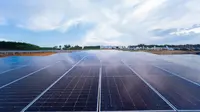 Solar panel PLTS IKN Nusantara 50 MW (Foto:PLN)