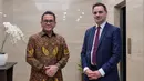 Kunjungan Menteri Perdagangan Prancis Laurent Saint-Martin bertujuan memperkuat kemitraan ekonomi bilateral. (BAY ISMOYO/AFP)