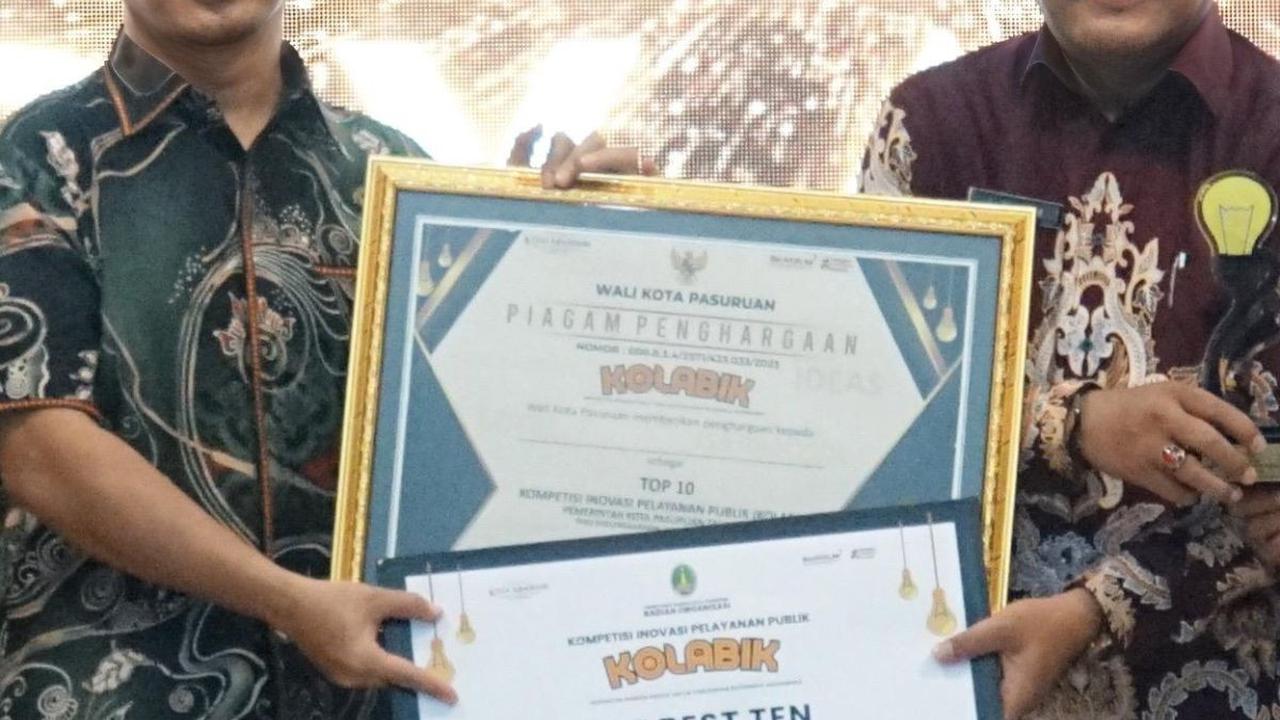 Kompetisi Inovasi Pelayanan Publik Kota Pasuruan 2023 Rampung Digelar, Ini Jawaranya