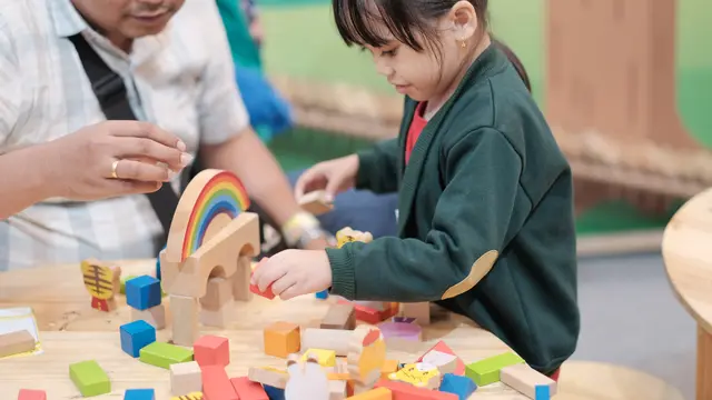 Wisata edukasi Shimajiro Playpark di ICEFEST 2019. (dok. ICEFEST 2019/Adhita Diansyavira)