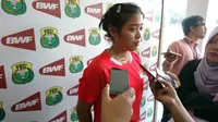 Tunggal putri Indonesia, Gregoria Mariska, enggan memasang target tinggi pada Kejuaraan Dunia 2018.