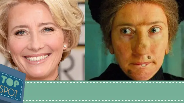 TOP SPOT : 6 Bintang Hollywood Menjadi Buruk Rupa Demi Peran