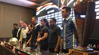 Drawing Piala Presiden 2019 di Hotel Sultan, Jakarta, Selasa (19/2/2019). (Bola.com/Benediktus Gerendo Pradigdo)