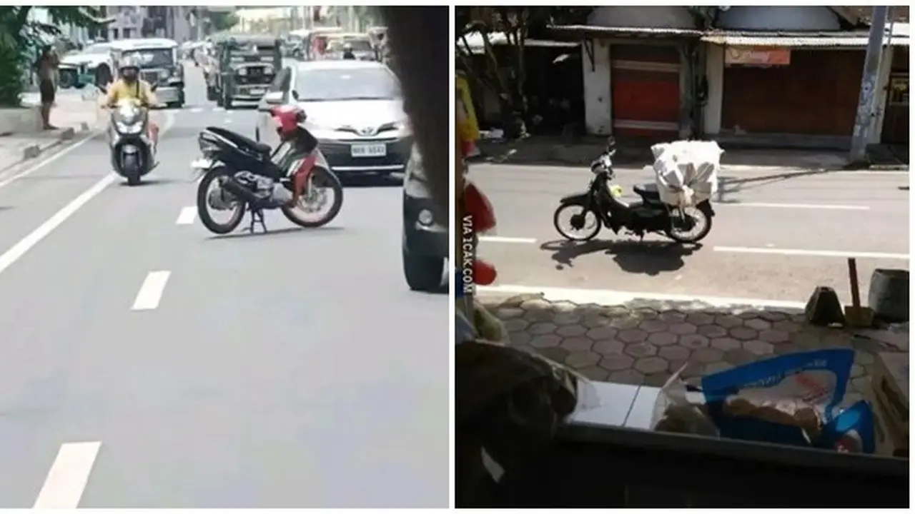 6 Potret Orang Parkir di Tengah Jalan Bikin Tepuk Jidat, Halangi Pengendara Lain