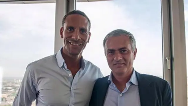 Ferdinand dan Jose Mourinho