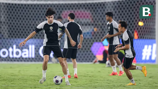 Foto: Persiapan Terakhir Timnas Indonesia Jelang Laga Berat Melawan Jepang di Kualifikasi Piala Dunia 2026