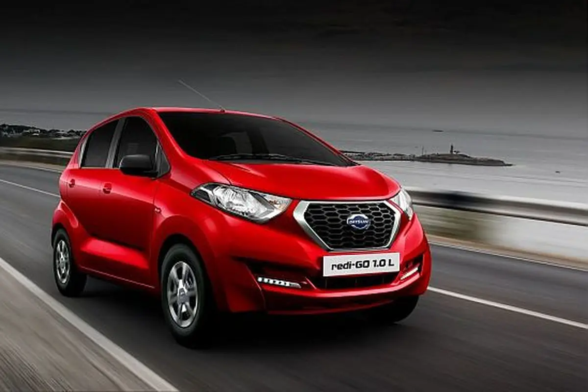 Datsun Redi-Go mendapatkan penyegaran di India (Carscoops)