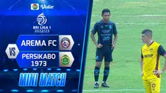 Berita video highlights BRI Liga 1 antara Arema FC melawan Persikabo 1973 di Stadion PTIK, Minggu, (19/3/2023) sore WIB.