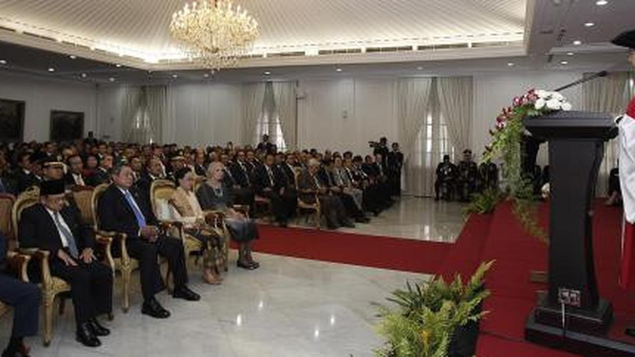 Presiden SBY hadiri penganugerahan gelar DR HC Wapres Boediono