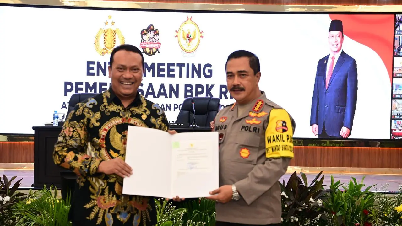 Anggota I BPK RI Nyoman Adhi Suryadnyana (kiri) (Istimewa)
