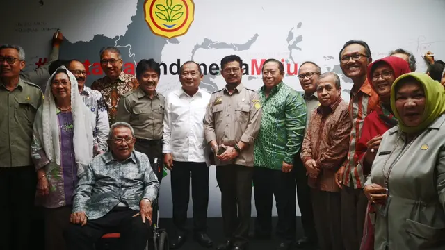 Mentan SYL Rangkul Para Senior dan Mantan Menteri untuk Memajukan Pertanian Indonesia