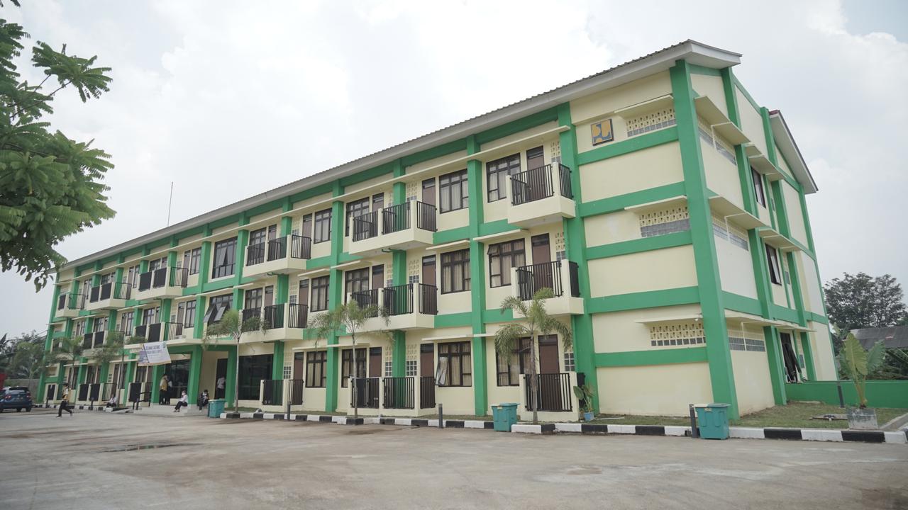 Rusunawa IIQ di Pisangan, Ciputat, Tangsel. (Foto: Istimewa)