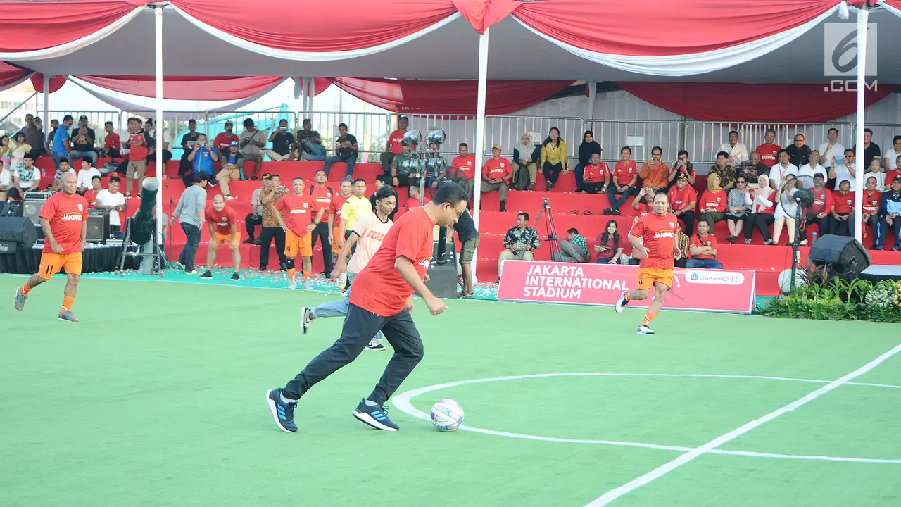 Anies Baswedan Kick Off Pembangunan Jakarta International Stadium