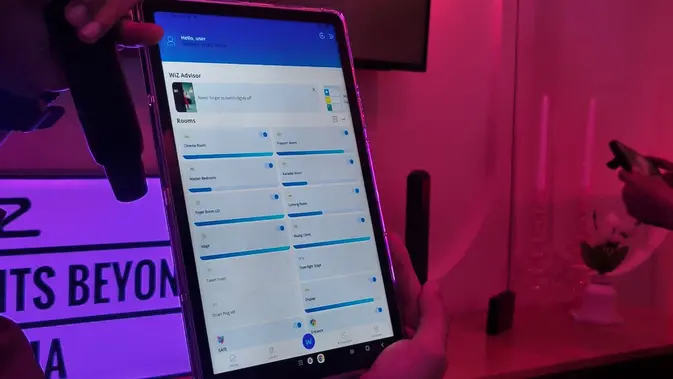 <p>WiZ Connected, aplikasi kalibrasi dan pengaturan WiZ TV Sync Lights.Oleh Matahari Kartika Purusakara/Liputan6.com</p>