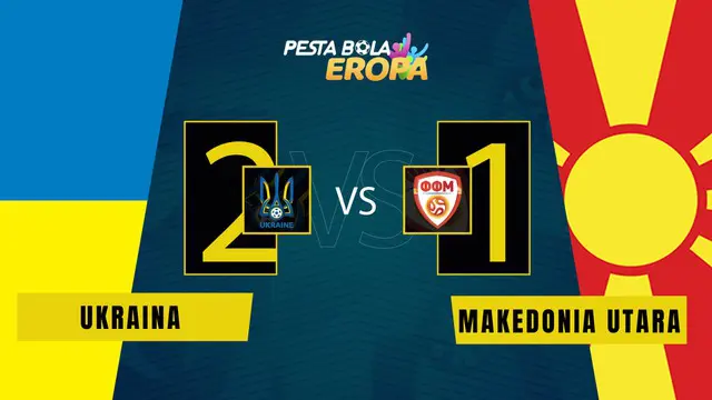 VIDEO: Laga Seru di Grup C Euro 2020, Ukraina Menang Tipis 2-1 atas Makedonia Utara