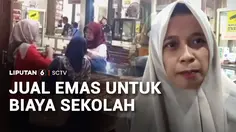 Demi Anak Masuk Sekolah, Emak-Emak di Banten Serbu Toko Emas untuk Jual Perhiasan