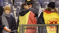 Penembakan terjadi di dekat stadion bola Belgia. Dua orang tewas. Kasus diduga terkait terorisme. Dok:&nbsp;AP Photo/Geert Vanden Wijngaert