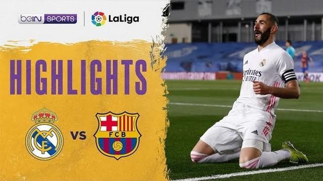 Berita video highlights pekan ke-30 Liga Spanyol 2020/2021 dalam laga bertajuk El Clasico antara Real Madrid melawan Barcelona yang berakhir dengan skor 2-1, Minggu (11/4/2021) dinihari WIB.