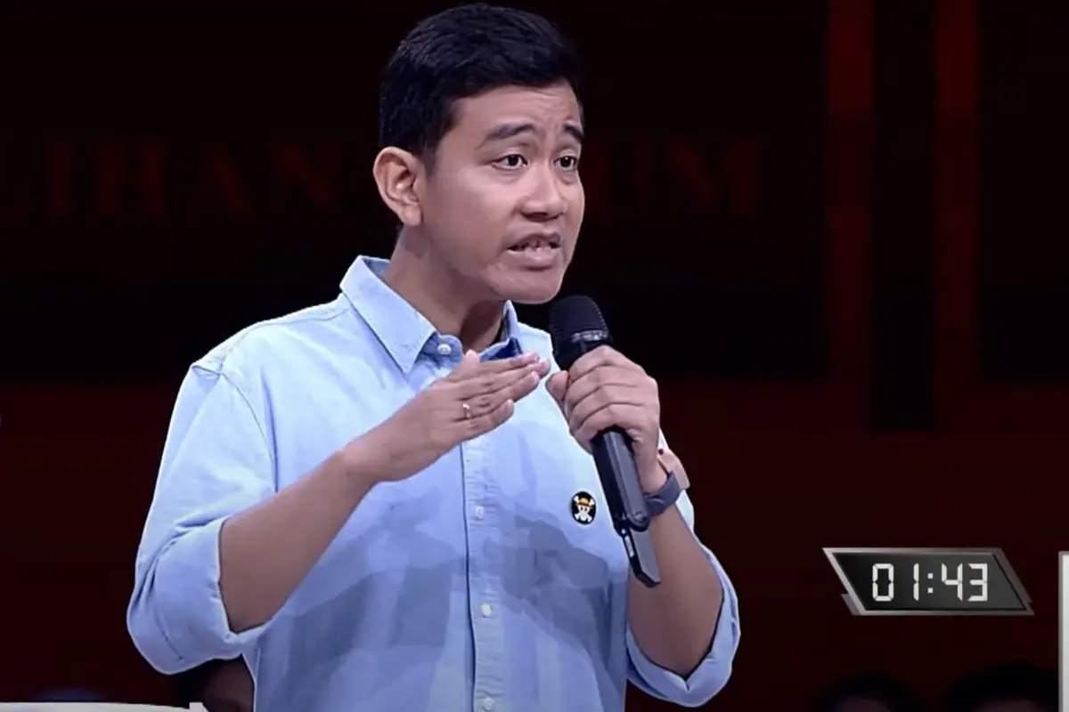 Calon Wakil Presiden Nomor Urut 02 Gibran Rakabuming Raka