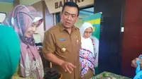 Walikota Cirebon Nashrudin Azis mengaku ada kelalaian dalam penganggaran untuk memfasilitasi pemenang ke kancah nasional. Foto (Liputan6.com / Panji Prayitno)