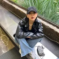 Outfit Boyish Agatha Pricilla /copyright instagram/agthpricilla