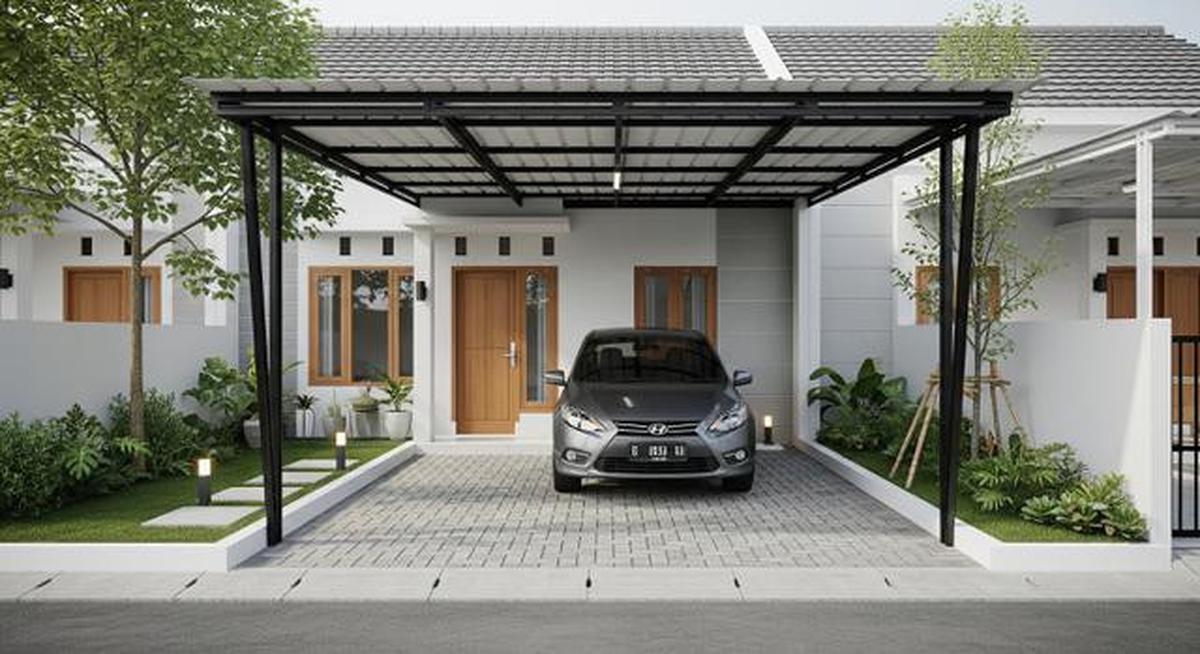 8 Trik Menata Carport Rumah Sempit agar Mobil Tidak Sulit Keluar-Masuk, Cegah Tergores