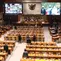 Suasana rapat paripurna ke-15 masa sidang IV tahun 2020-2021 di Kompleks Parlemen, Senayan, Jakarta, Selasa (23/3/2021). Rapat beragendakan mendengar laporan Baleg DPR terkait penetapan prolegnas RUU Prioritas tahun 2021. (Liputan6.com/Angga Yuniar)