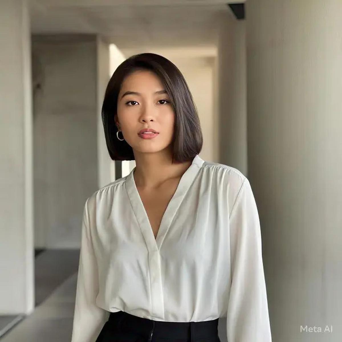 5 Model Rambut Wanita Korea untuk Wajah Bulat