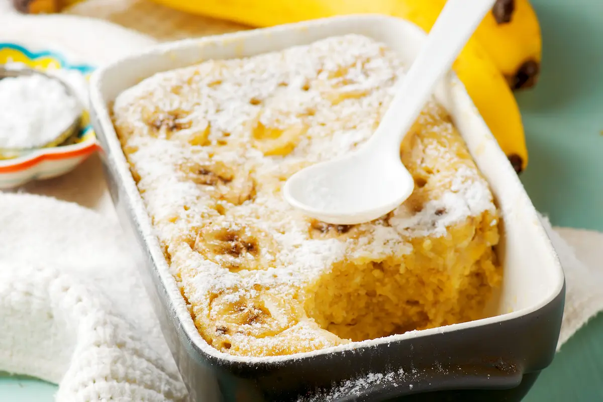 Puding Roti Pisang