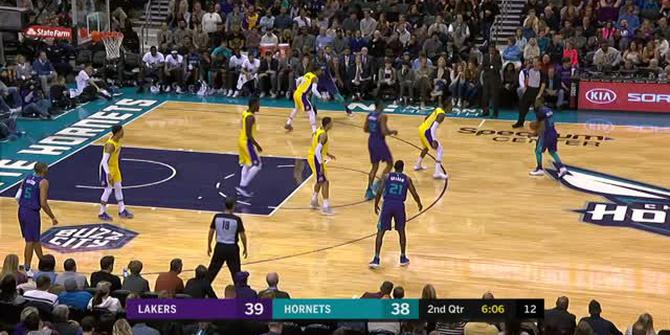 VIDEO: Game Recap NBA 2017-2018, Lakers 110 vs Hornets 99