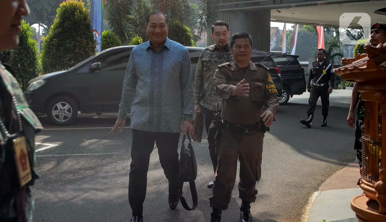 Sebelumnya, M Lutfi dipanggil penyidik Kejagung pada 2 Agustus kemarin. (Liputan6.com/Faizal Fanani)