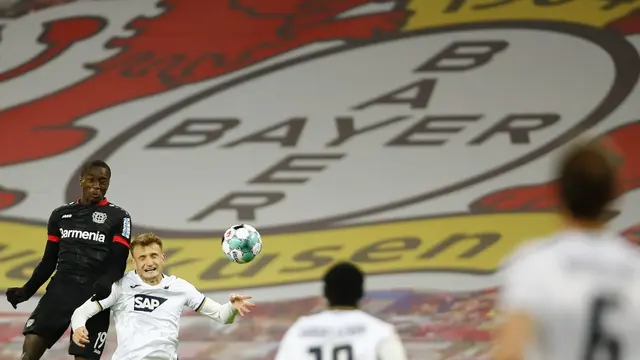 FOTO: Taklukkan Hoffenheim, Bayer Leverkusen Geser Bayern Munchen dari Puncak Klasemen