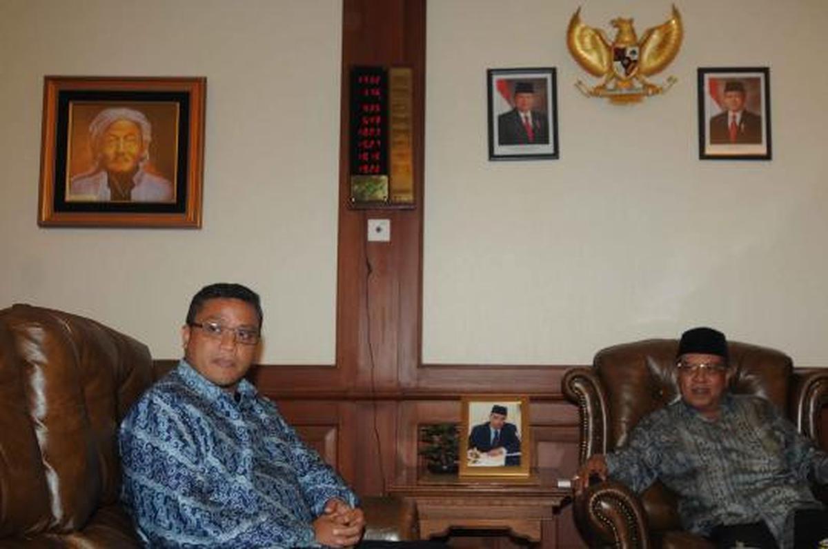 Minta restu, Dede Yusuf temui Ketum PBNU di Jakarta