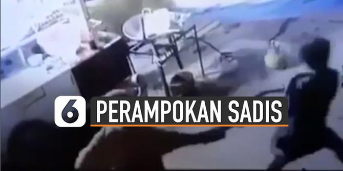 VIDEO: Viral Penjual Nasi Goreng Terkena Aksi Perampokan Sadis