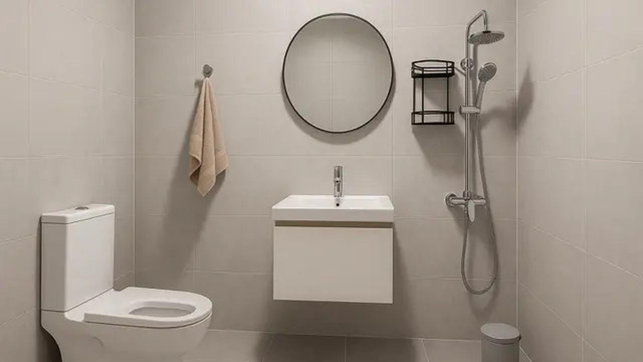 6 Inspirasi Desain Kamar Mandi Minimalis 2x2 yang Elegan dan Estetik