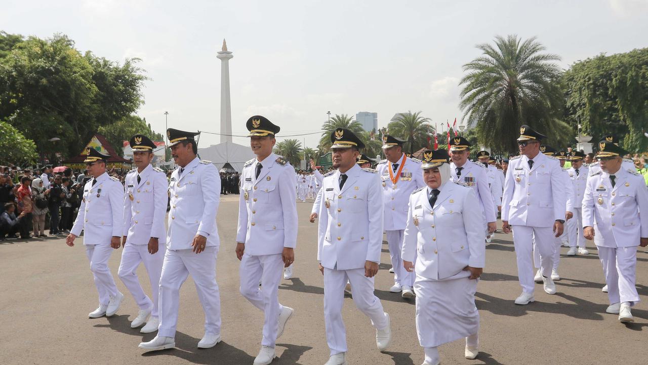 961 Kepala Daerah dan Wakil Kepala Daerah Dilantik Serentak di Istana Merdeka