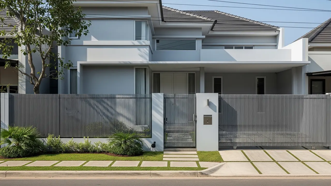 Ide Pagar Rumah Clean Look/Gemini AI