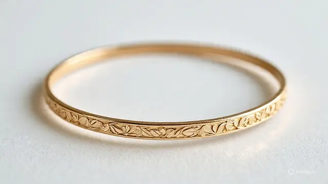 Model Gelang Emas Bangle Mewah 2025