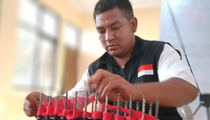 Ezra Juniawan Roma Penyintas Epilepsi dari Malangyang Tak Pernah Alami Kejang usai Aktif Mendaki Gunung. Foto: Linksos.